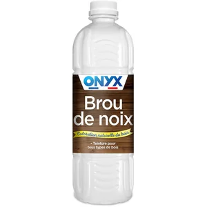 Ardea - Brou de noix onyx pour teinter et foncer le bois brut 1L pas cher