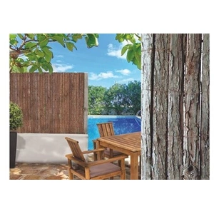 NORTENE Internas m292832   Clôture Ecorce sapin naturel Milwaukee 1 5 x 3 m pas cher
