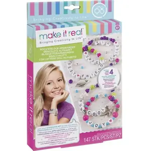 Comparateur de prix : Lansay MAKE IT REAL - BRACELETS ALPHABET