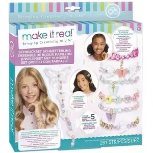 Comparateur de prix : Jeu de création bijoux - LANSAY - 41323 - Make It Real - Bijoux Papillon