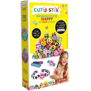 Jeu Créatif Lansay Cutie Stix Recharge Happy pas cher