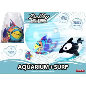 Comparateur de prix : Robot Jouet Aquarium Surf Et Poisson Lansay - La Boite