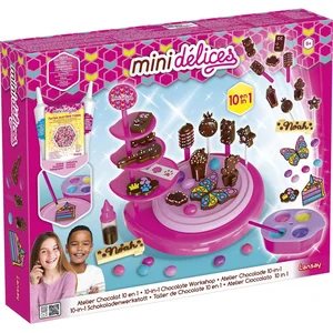 Comparateur de prix : Mini Délices - Atelier Chocolat 10 En 1 - Cuisine Créative - Lansay
