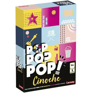 Jeu de culture générale Lansay Pop Pop Pop Cinoche pas cher