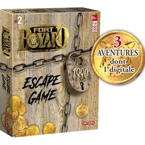 Jeu classique Lansay Fort boyard Escape Game pas cher