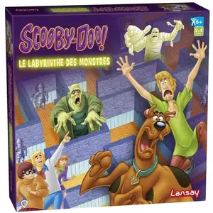 Lansay Le Labyrinthe des monstres - SCOOBY-DOO - Jeu de société pas cher