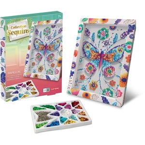 Comparateur de prix : Lansay Papillons - illustration avec sequins