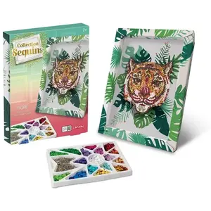 Comparateur de prix : Lansay Collection Sequins - Tigre - Activités Manuelles - Dès 8 ans