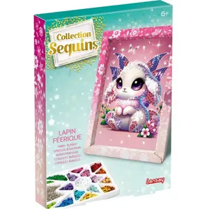 Comparateur de prix : Lansay Kit loisir créatif - - Collection sequins féérique - Lapin - Des 6 ans