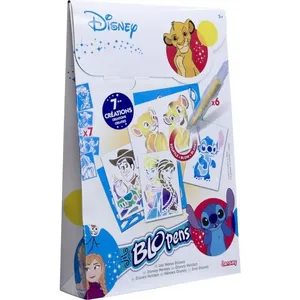 Cefa Toys Sac à dos d'activités Stitch, peintures, feuilles de dessin, pochoirs. Convient aux enfants à partir de 3 ans