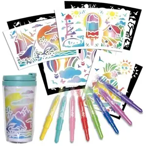 Comparateur de prix : Blopens - LANSAY - Créa'mug - 9 pochoirs - 1 mug - Dès 6 ans