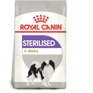 1,5kg de croquettes pour chiens Royal Canin X-Small Sterilised pas cher