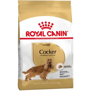 Comparateur de prix : Royal Canin Cocker Adult - sac de 12 kg/Croquettes pour chien Cocker adulte