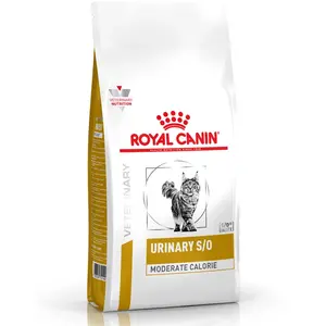 Comparateur de prix : Royal Canin Veterinary Urinary S/O Moderate Calorie pour chat - 7 kg