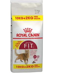 10kg+2kg gratuits Fit 32 Royal Canin Croquettes pour chat pas cher