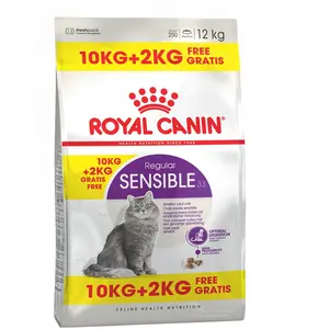Comparateur de prix : Royal Canin - Feline Sensible 33 - Nourriture pour chat - 1 x 12 kg