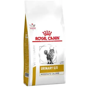 Comparateur de prix : Royal Canin Veterinary Diet Cat Urinary S/O Moderate Calorie 1.5kg