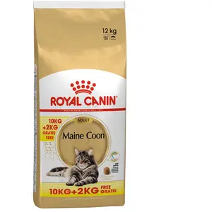 10+2kg Maine Coon Adult Royal Canin Croquettes pour chat pas cher