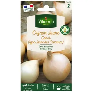 VILMORIN Sachet graines Oignon Cénol ( type jaune des Cévennes ) pas cher