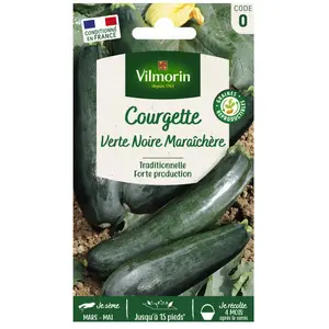 VILMORIN Courgette verte noire maraichère