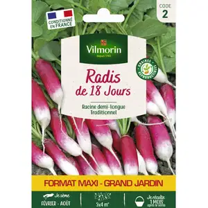 VILMORIN Radis de 18 jours format eco pas cher