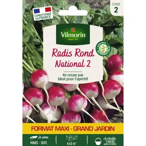 VILMORIN Radis national 2 format eco pas cher