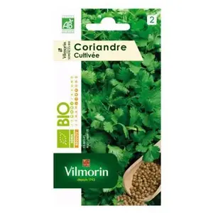Comparateur de prix : Coriandre bio Vilmorin