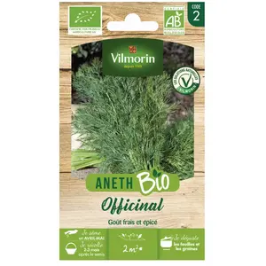 VILMORIN Sachet graines Aneth Officinal BIO - Anethum graveolens