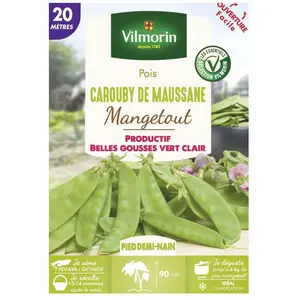 Vilmorin Pois Carouby de Maussane Boite série 20m, Vert
