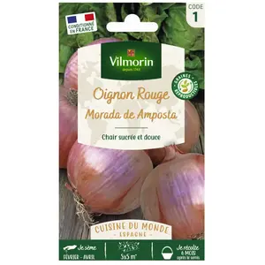 VILMORIN Sachet graines Oignon rouge Morada de Amposta