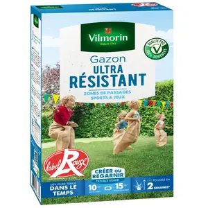 VILMORIN Gazon ultra résistant en boîte - Label rouge - 250 g pas cher