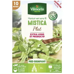 VILMORIN Graines de haricot mistica - 10 M