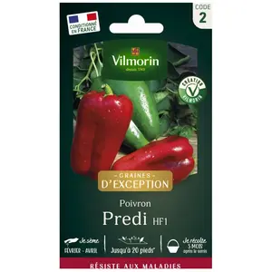 Comparateur de prix : VILMORIN Graines de poivron predi