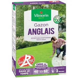 Comparateur de prix : VILMORIN Semences de gazon anglais - 1 kg