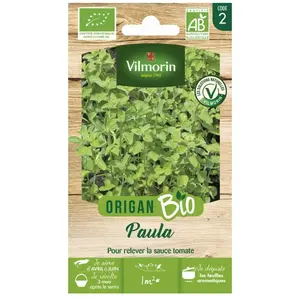 VILMORIN Graines d'origan paula - Bio pas cher