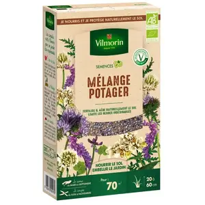 VILMORIN Graines Mélange Potager Bio , boite de 250 grs-