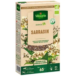 VILMORIN Graines de Sarrasin Bio , boite de 375 grs-