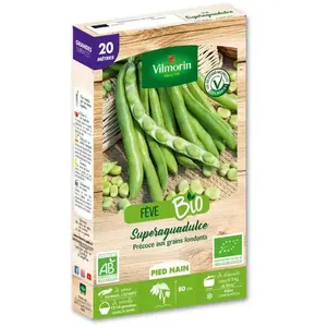 Fève superagualdulce bio 20m Vilmorin