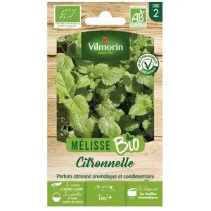 Vilmorin - Melisse Citronnelle Bio Vl 2 pas cher