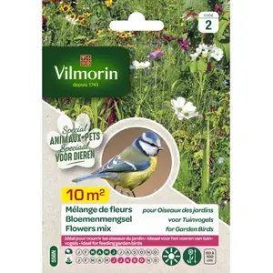 VILMORIN Sachet de graines Mélange de fleurs attire les Oiseaux 10m²- pas cher