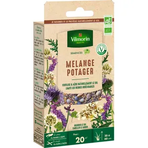 VILMORIN Les plantes utiles Mélange Potager Bio pm pas cher