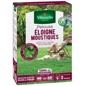 Pelouse - VILMORIN - 4467214 - Eloigne moustiques - 1kg