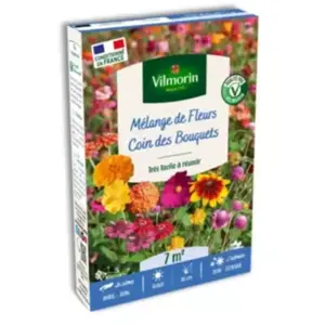 Coin Bouquets - 7 m² - Mélange de fleurs | Vilmorin Jardin pas cher