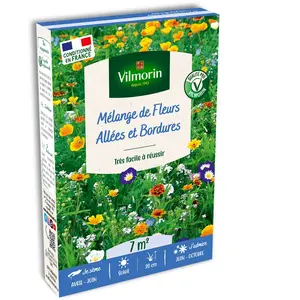 Allées et Bordures - 7 m² - Mélange de fleurs | Vilmorin Jardin