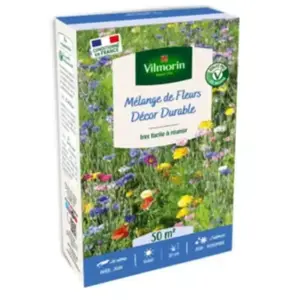 Décor Durable - 50 m² - Mélange de fleurs | Vilmorin Jardin
