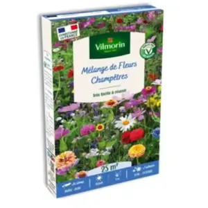 Fleurs Champêtres - 25 m² - Mélange de fleurs | Vilmorin Jardin
