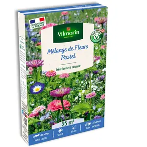 Mélange Pastel - 25 m² - Mélange de fleurs | Vilmorin Jardin