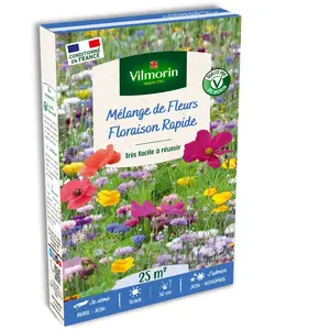 Floraison Rapide - 25 m² - Mélange de fleurs | Vilmorin Jardin
