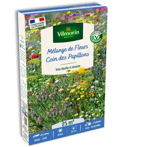 Coin des Papillons - 25 M² - Mélange de fleurs | Vilmorin Jardin