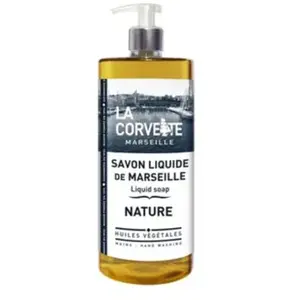 Savon de Marseille liquide La Corvette Savonnerie du midi nature 1L